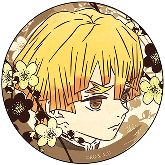Zenitsu Agatsuma Demon Slayer: Kimetsu no Yaiba Button [USED]