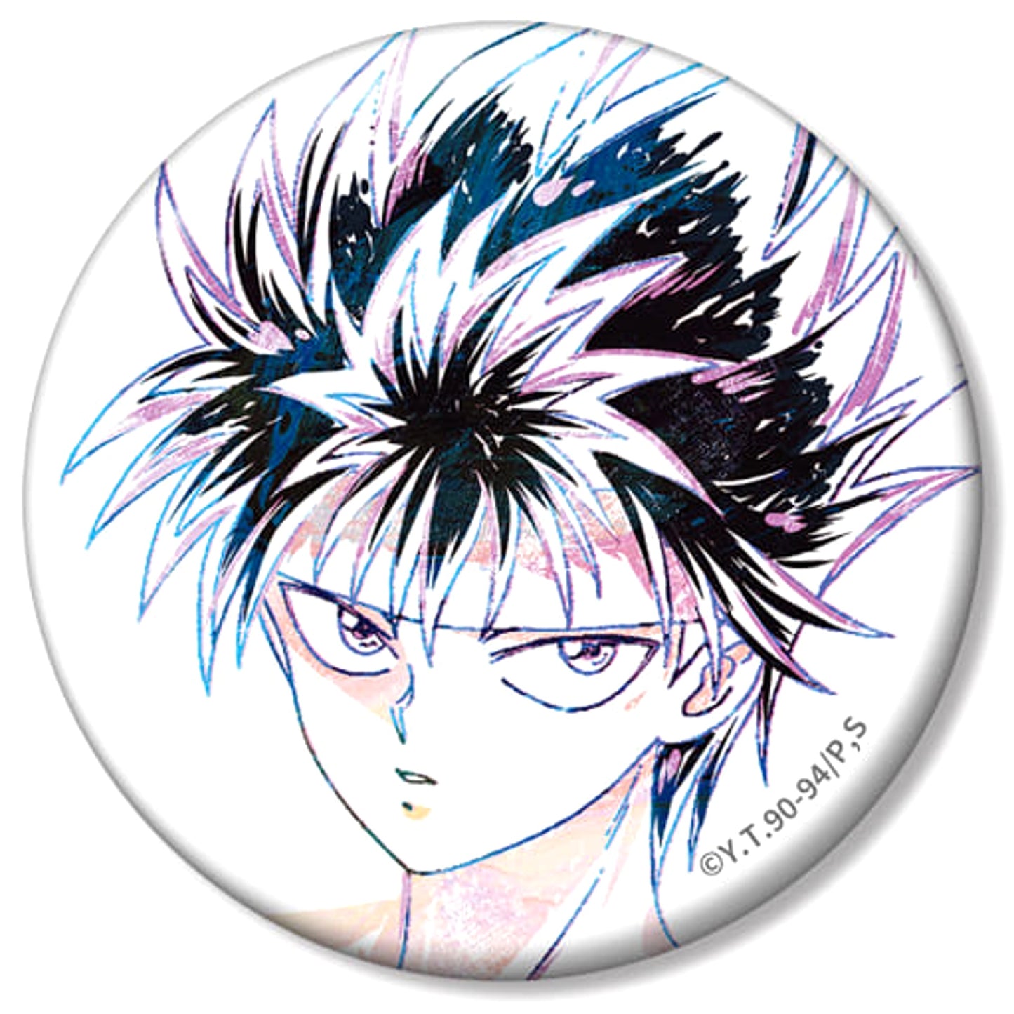 Yu Yu Hakusho Hiei Ani-Art Trading Can Badge Vol.3 Buttons [USED]