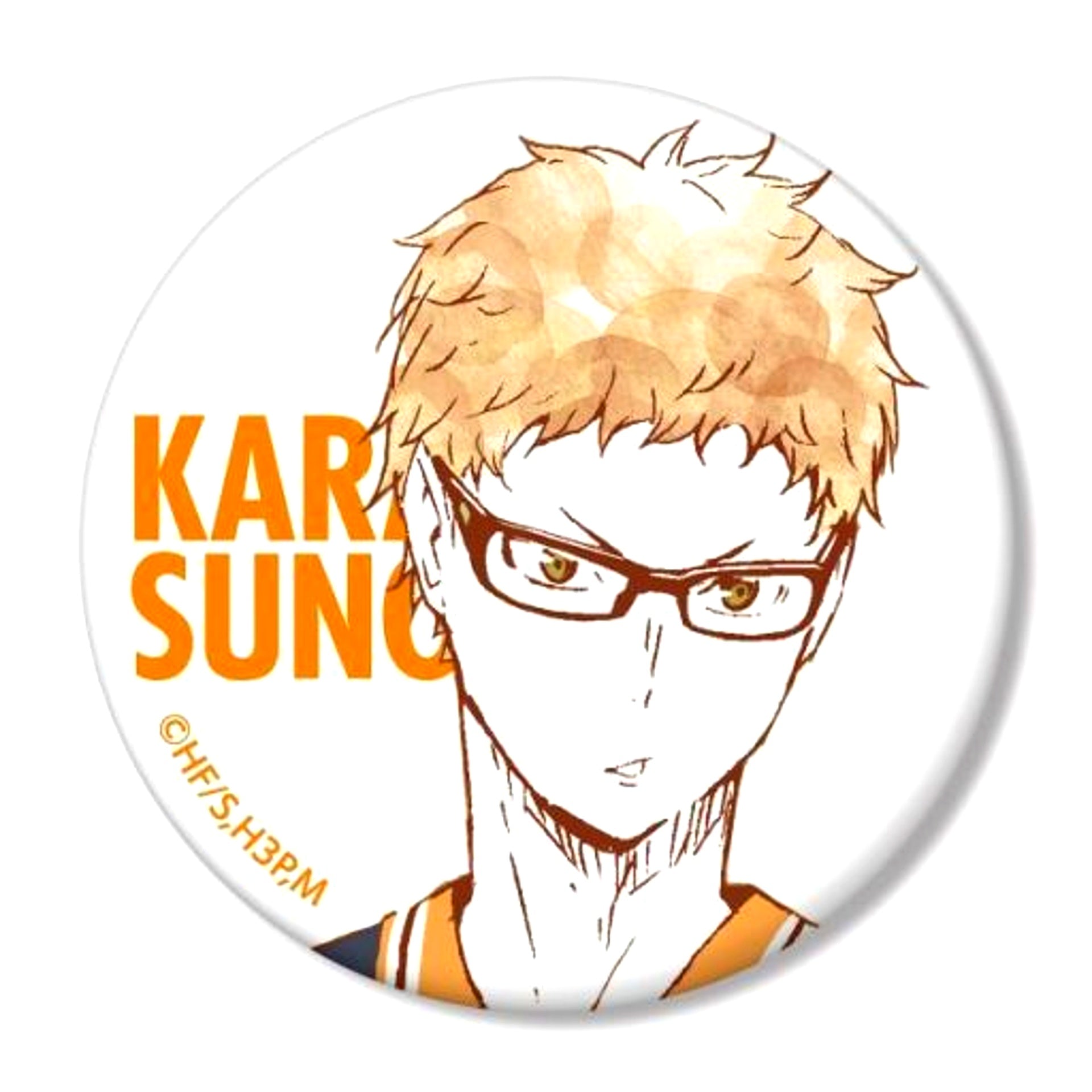 Kei Tsukishima Haikyu!! Trading Ani-Art Button Ver. A [USED]