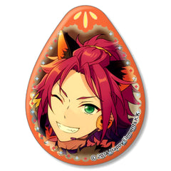 Ensemble Stars! Mao Isara Petal Can Badge Collection Part 3 Buttons [USED]