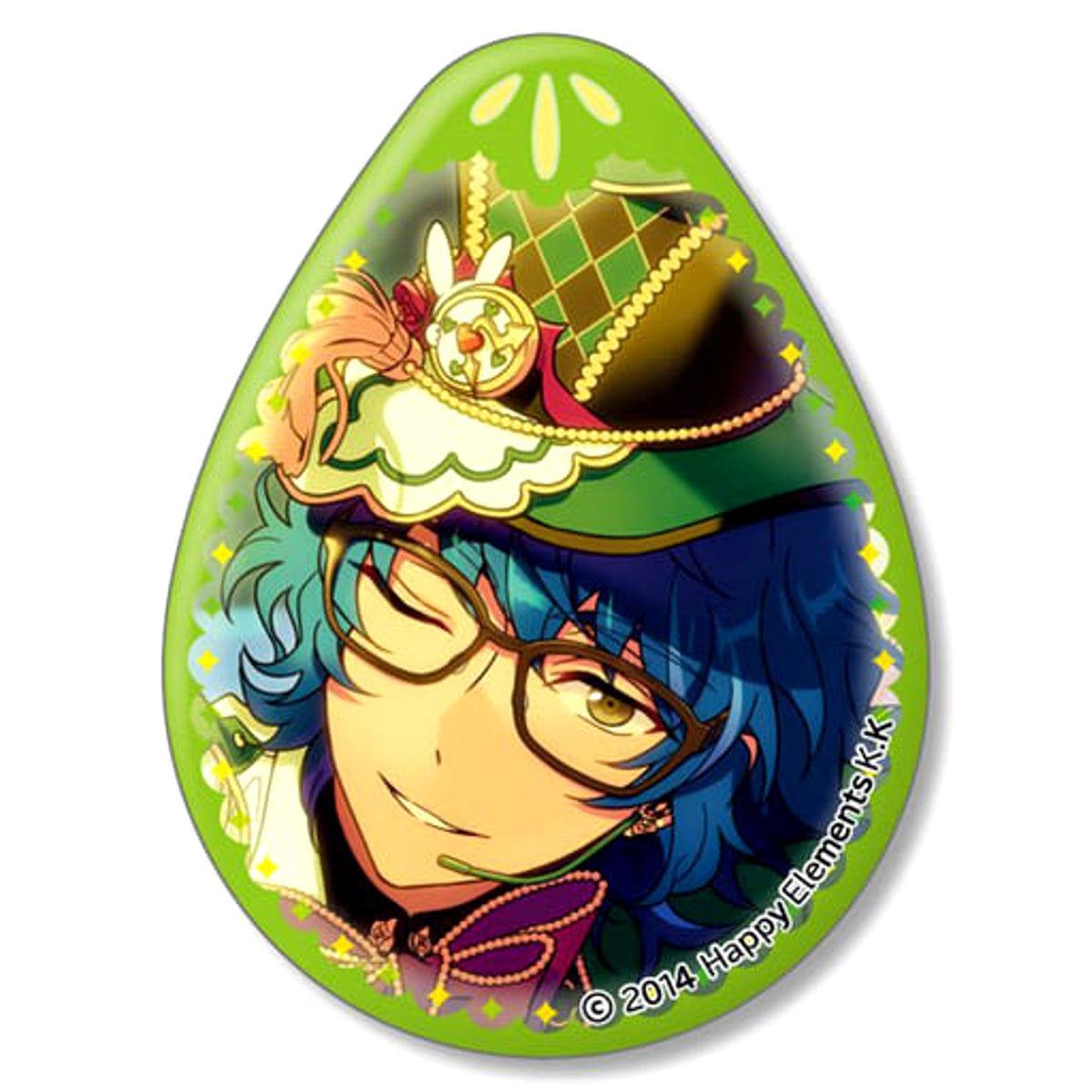 Ensemble Stars! Tsumugi Aoba Petal Can Badge Collection Part 3 Buttons [USED]