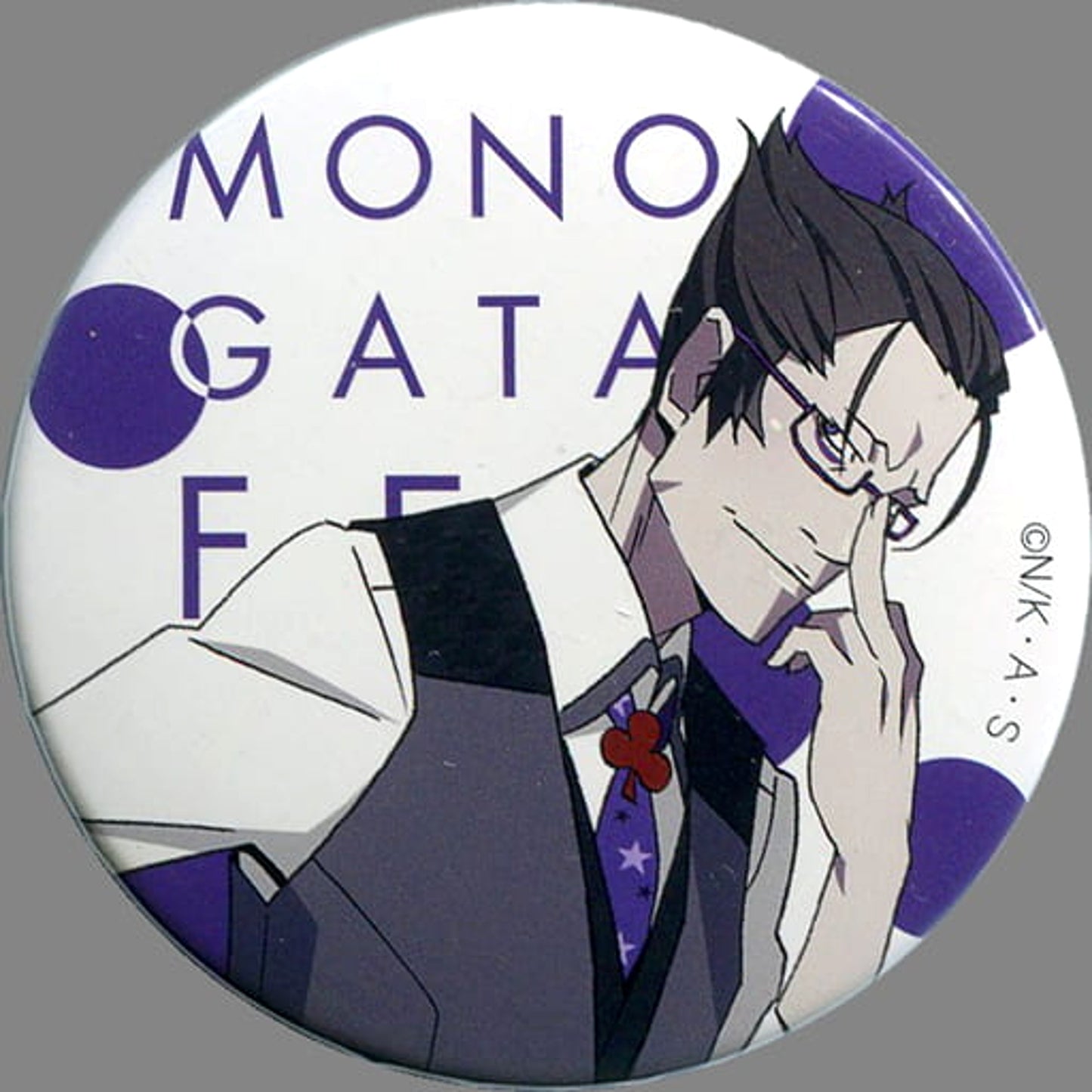 Kaiki Deishu Monogatari Series Random Button Monogatari Fes 10th Anniversary Story Limited [USED]