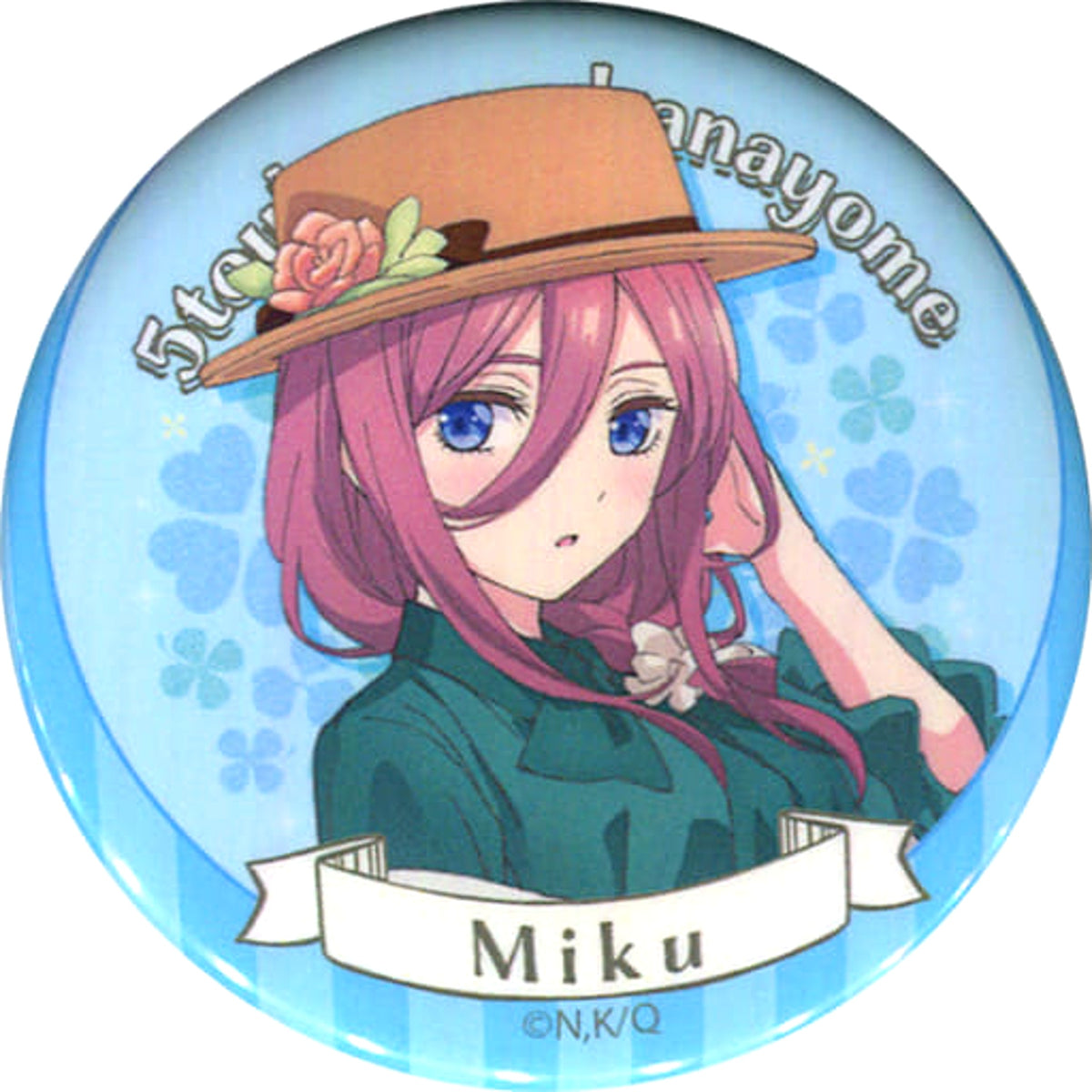 The Quintessential Quintuplets Miku Nakano Blind Packaged Can Badge Early Summer Ver. Pop Up Shop in Shinjuku Marui Annex Vol.2 Limited Buttons [USED]