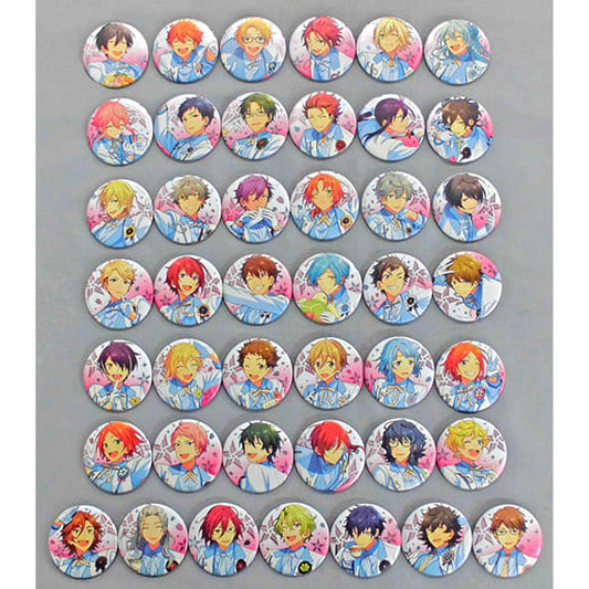 Subaru Akehoshi & Others Ensemble Stars! All 43 Types Set Chara Badge Collection 4th Anniversary Fan Thanksgiving Limited [USED]