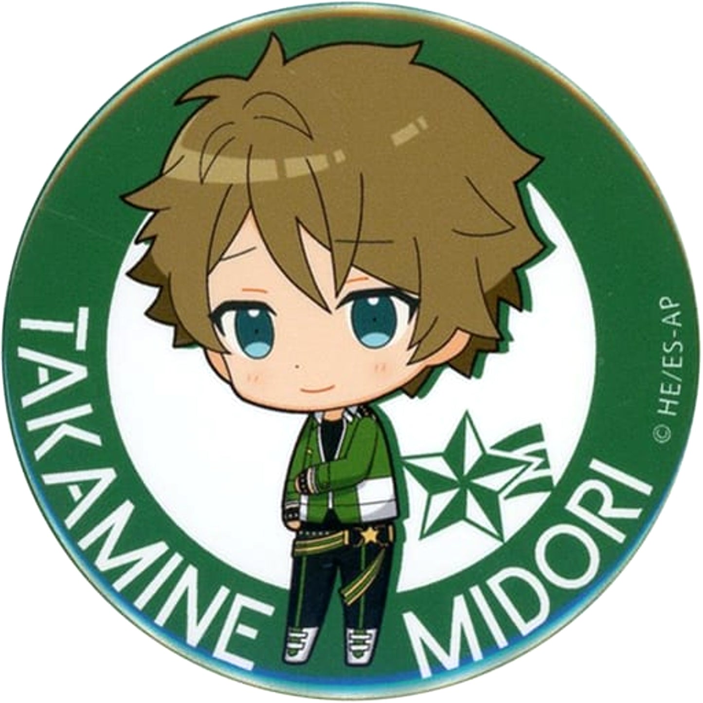 Ensemble Stars! Midori Takamine Mini Character Badge Collection C [USED]