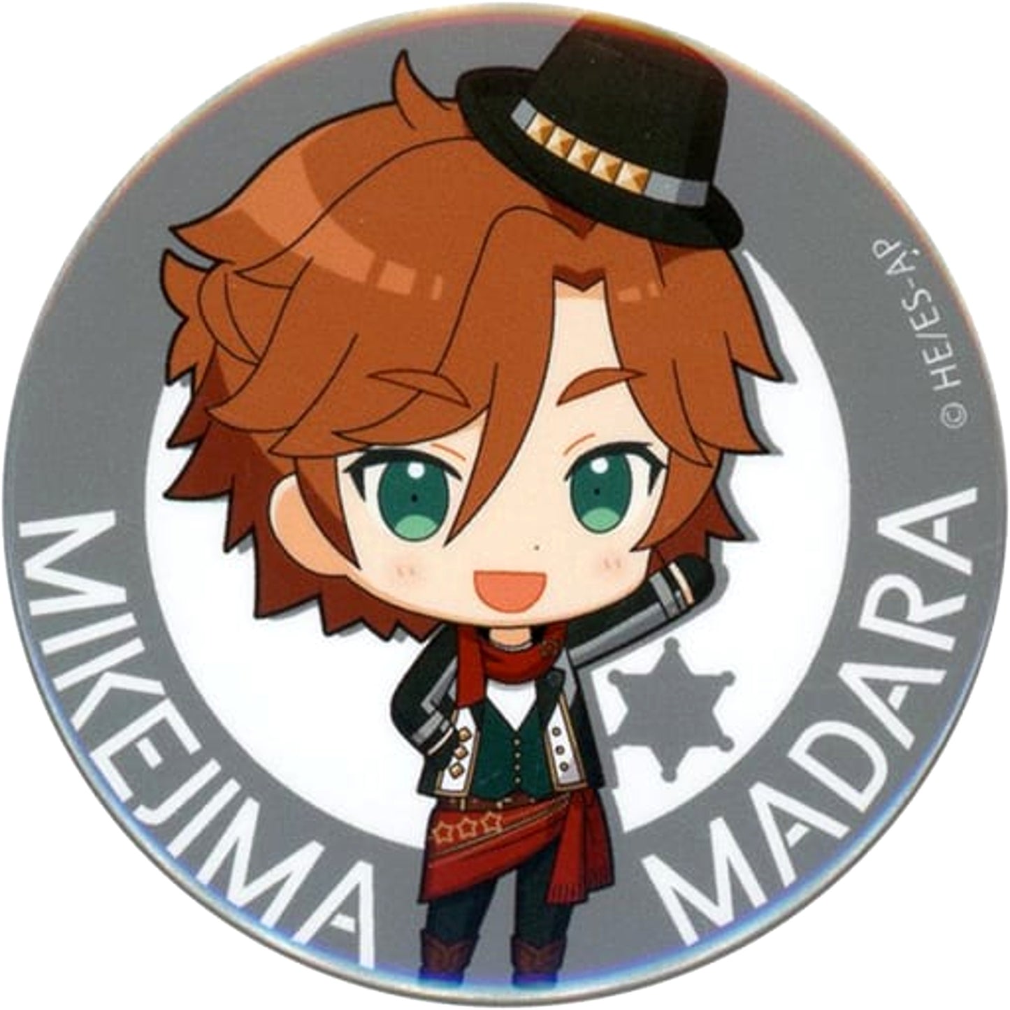 Ensemble Stars! Madara Mikejima Mini Character Badge Collection C Buttons [USED]