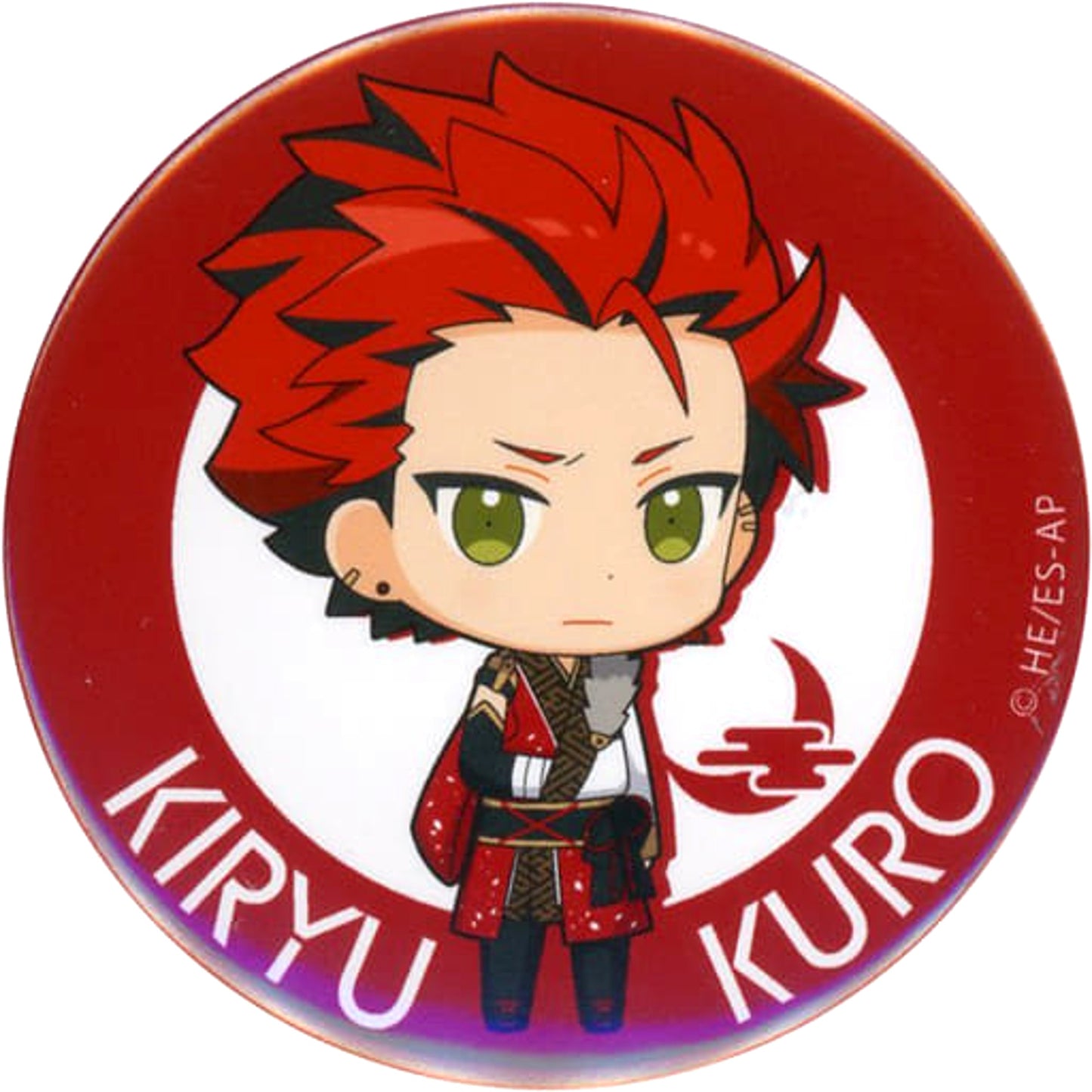 Kuro Kiryu Ensemble Stars! Mini Character Badge Collection D [USED]