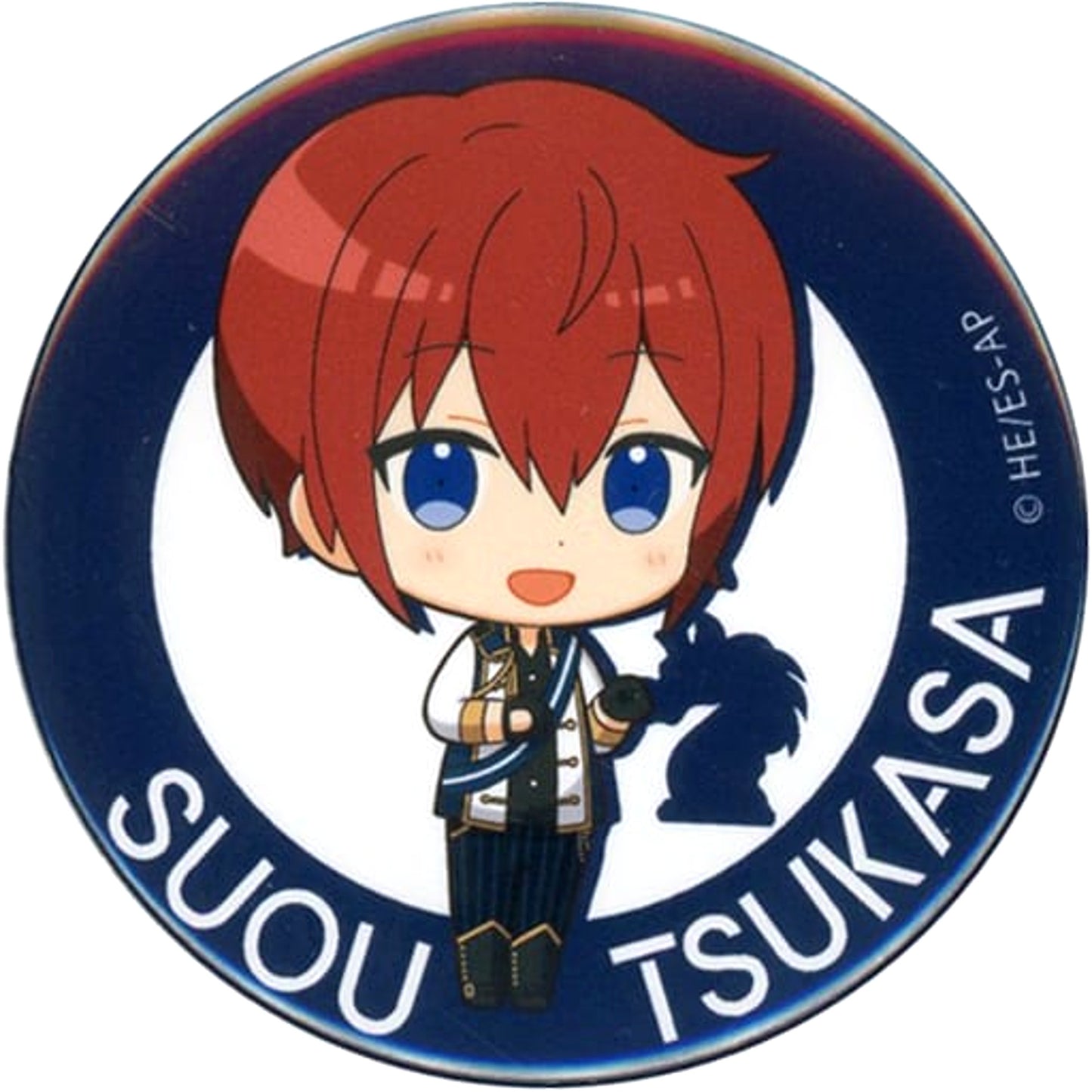 Ensemble Stars! Tsukasa Suo Mini Character Badge Collection E [USED]