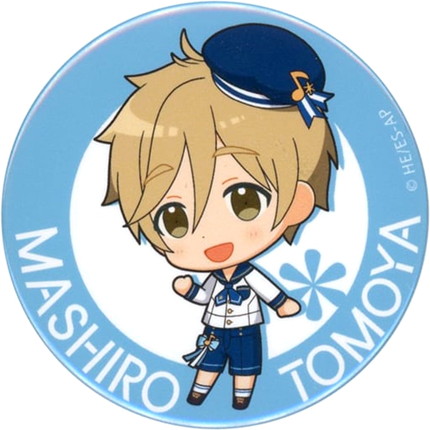 Ensemble Stars! Tomoya Mashiro Mini Character Badge Collection E [USED]