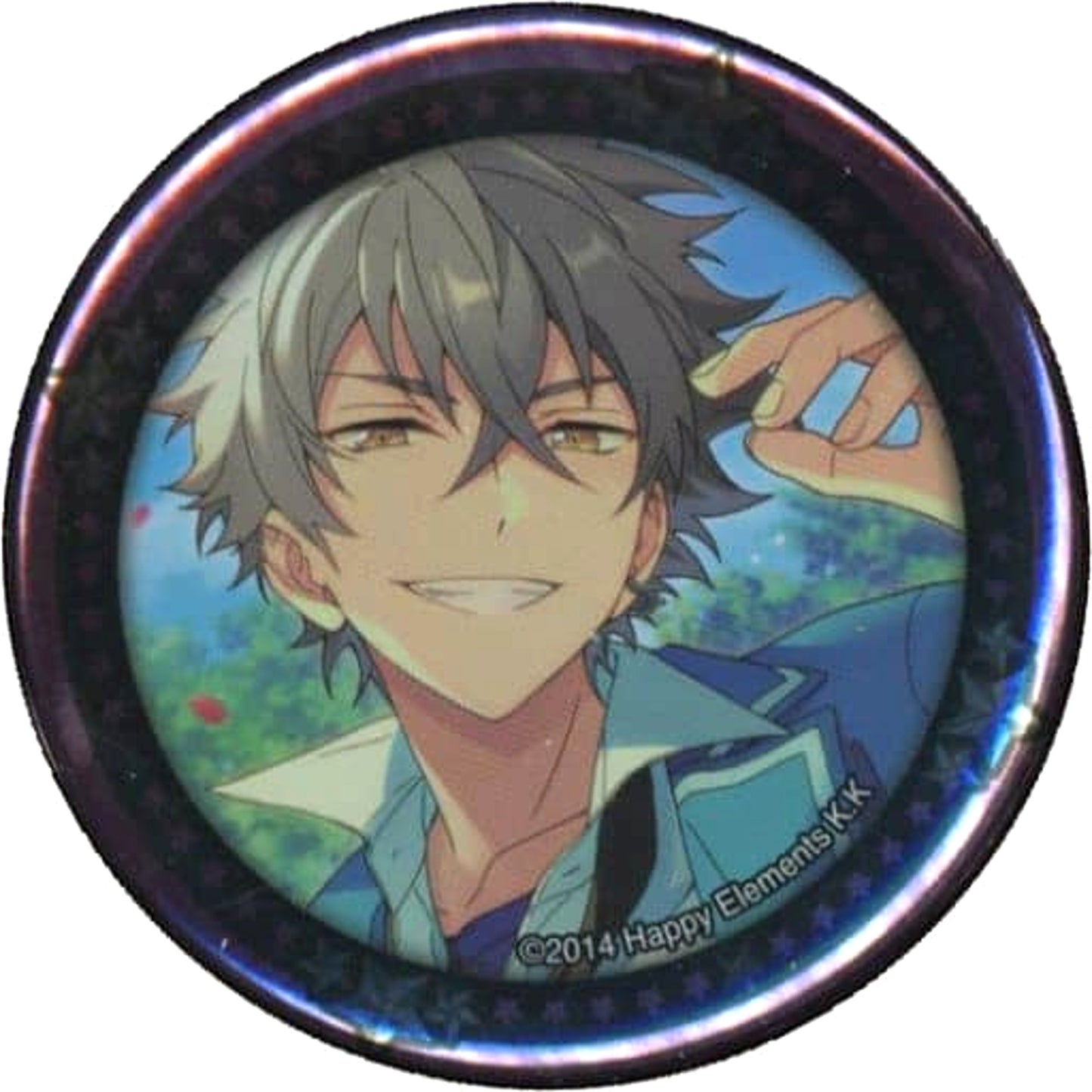 Ensemble Stars! Koga Ogami Character Badge Collection Idol School Days Ver.C Idol School Days Vol.6 Ver.B Buttons [USED]