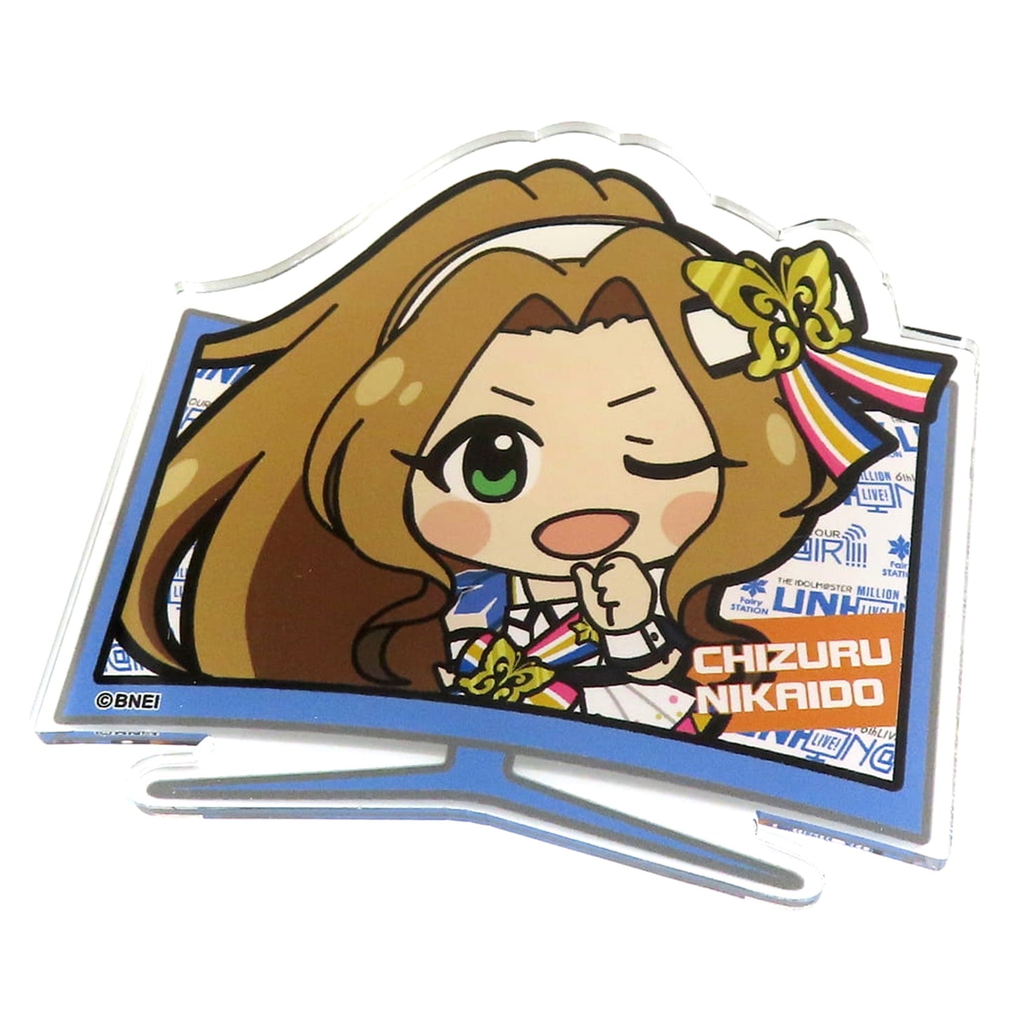 Chizuru Nikaido 6th Live Ver. THE IDOLM@STER Million Live! Official Produce Badge 6th Live Tour Uni-On@Ir!!!! Limited [USED]