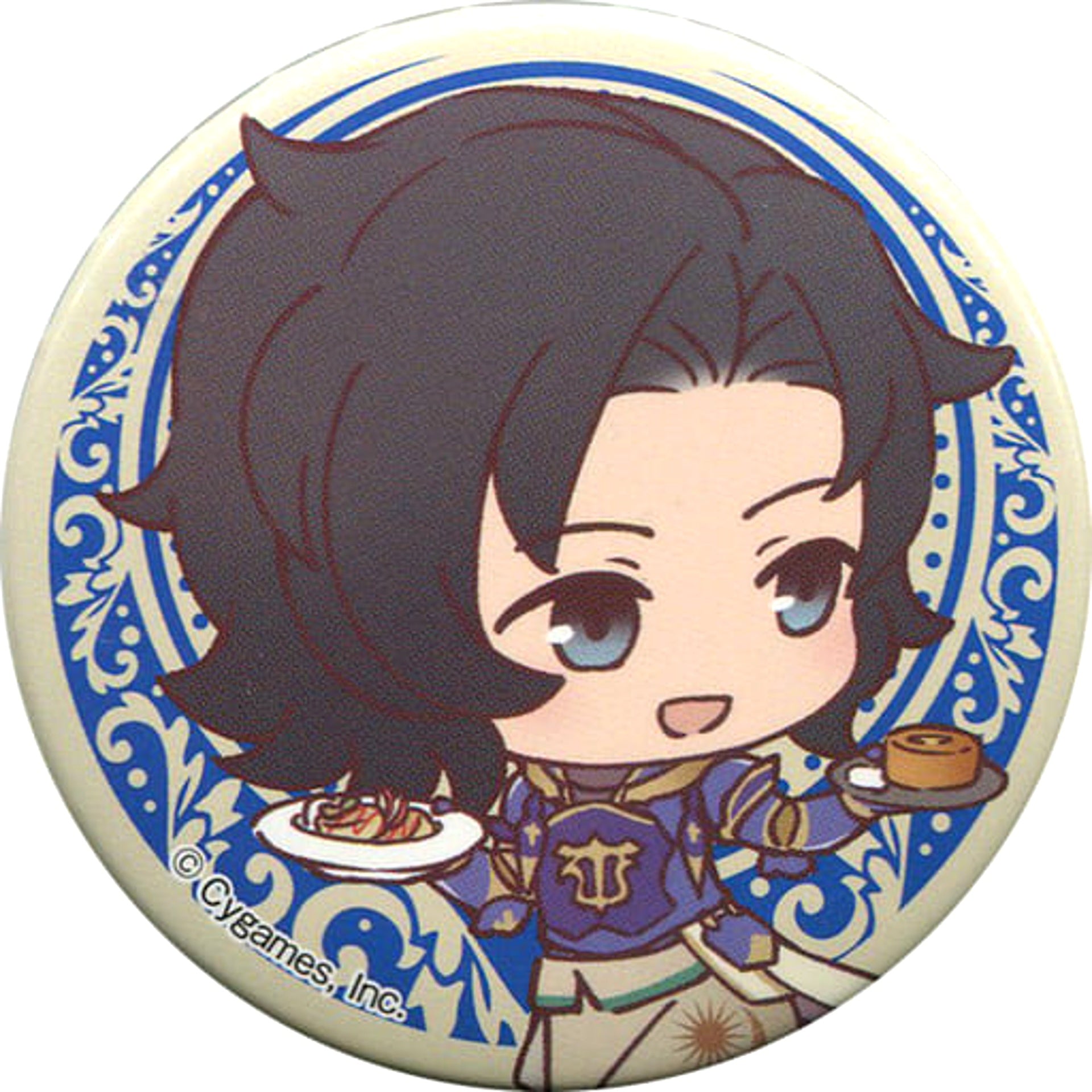 Granblue Fantasy Lancelot Can Badge Enterbell at PRONTO Part 2 Exclusive Bonus for Early Reservation Buttons [USED]