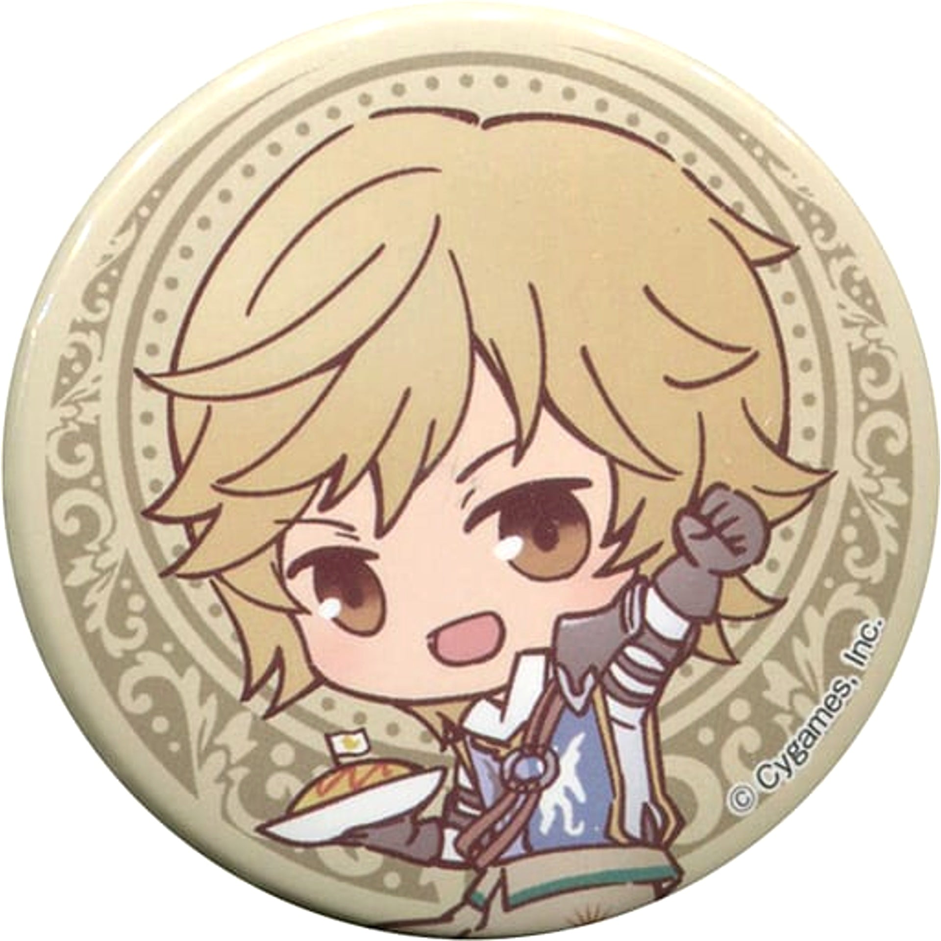Granblue Fantasy Arthur Can Badge Enterbell at PRONTO Part 2 Exclusive Bonus for Early Reservation Buttons [USED]