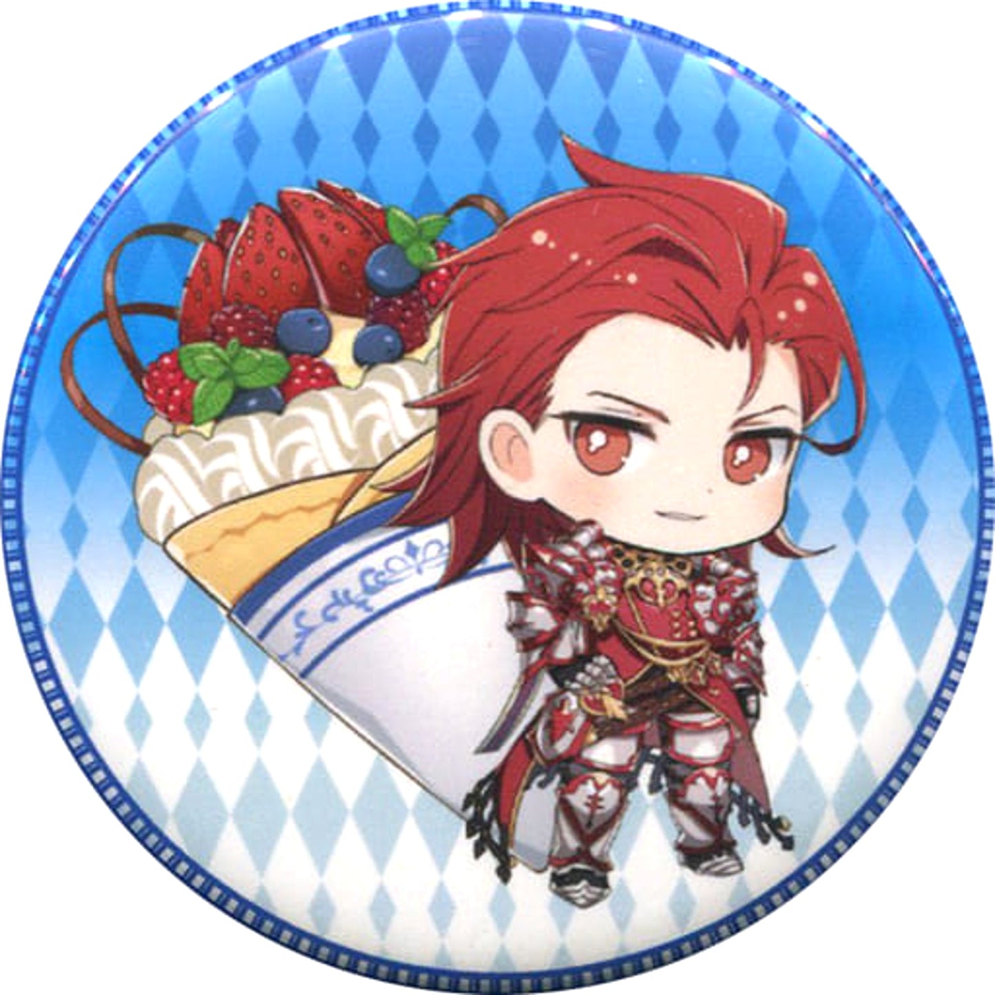 Granblue Fantasy Percival Trading Can Badge Chara Cre! meets Granblue Fantasy Vol.2 Exclusive Buttons [USED]