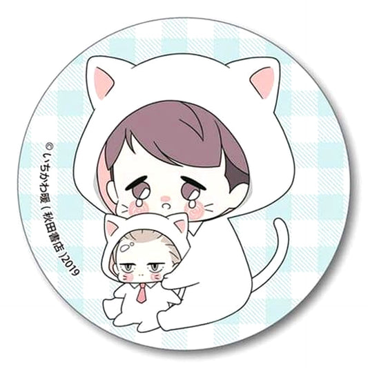 My New Boss Is Goofy Momose-Kun Cat Gyugyutto Can Badge Buttons [USED]