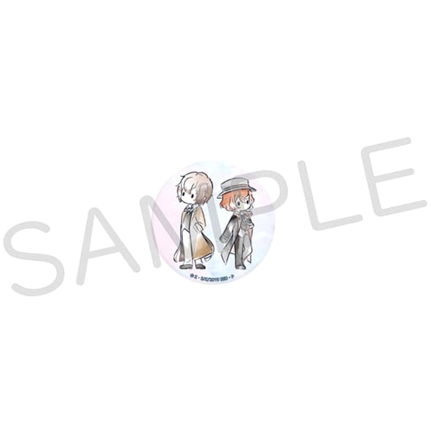 Bungo Stray Dogs Dazai Nakahara Retro Chikku Can Badge Buttons [USED]