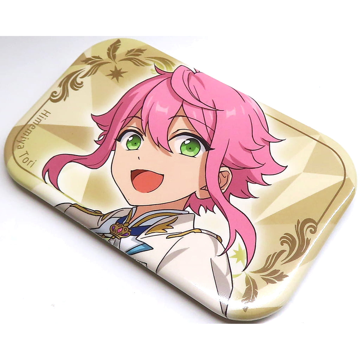 Ensemble Stars! Touri Himemiya Valentine Marukaku Can Badge 2018Ver. Buttons [USED]