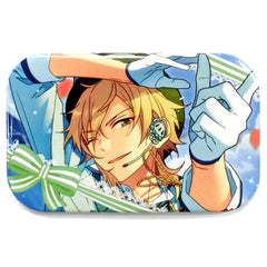 Ensemble Stars! Kaoru Hakaze Valentine Marukaku Can Badge 2018Ver. Buttons [USED]