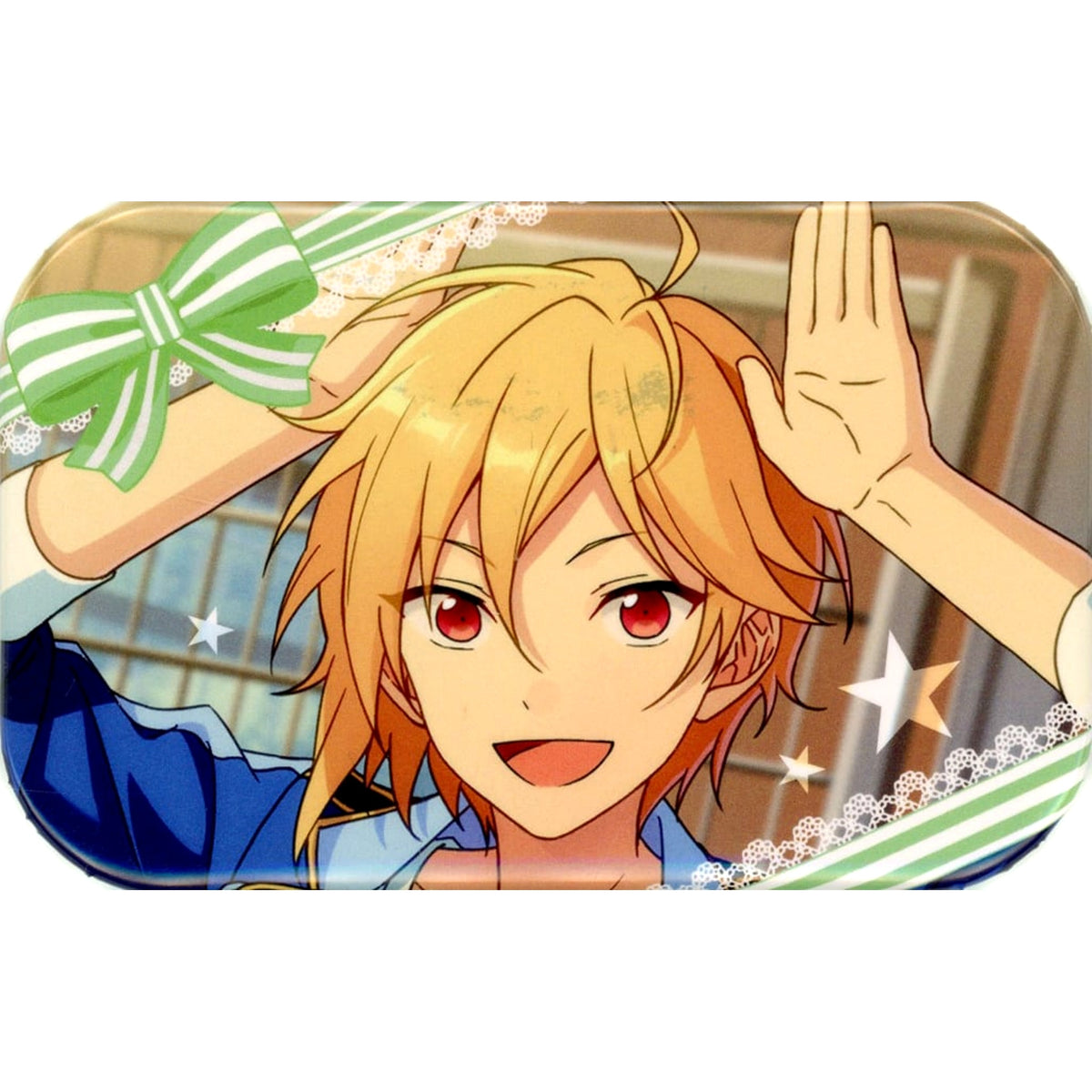 Ensemble Stars! Nazuna Nito Valentine Marukaku Can Badge 2018Ver. Buttons [USED]