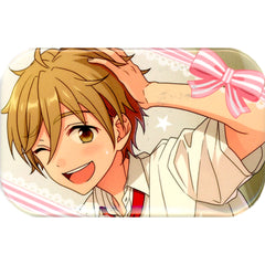 Ensemble Stars! Tomoya Mashiro Valentine Marukaku Can Badge 2018Ver. Buttons [USED]