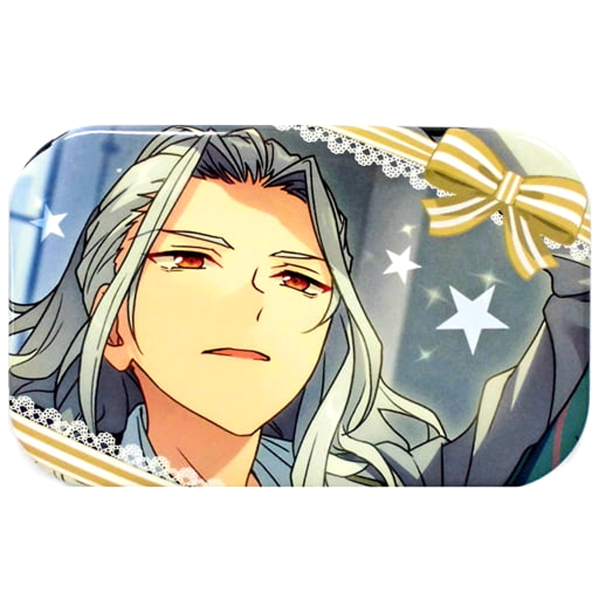 Ensemble Stars! Nagisa Ran Valentine Marukaku Can Badge 2018Ver. Buttons [USED]