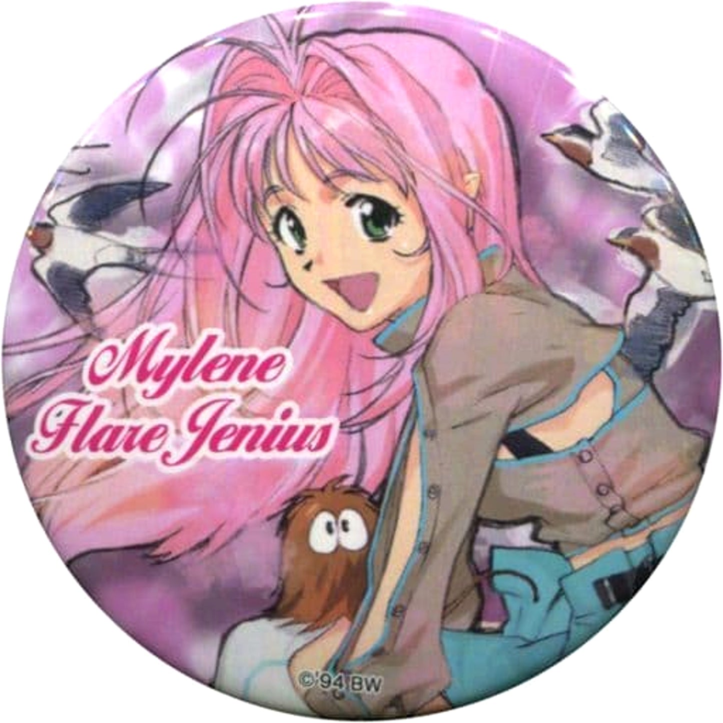 Mylene Flare Jenius Bird Macross Gacha Button Macross Crossover Live 2019 at Makuhari Messe Limited Macross Gacha [USED]
