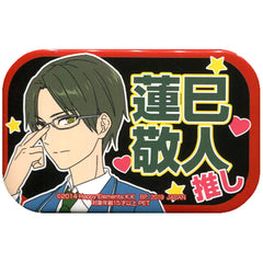 Ensemble Stars! Keito Hasumi Square My Favorite Can Badge Uniform Ver.Vol.1 Buttons [USED]