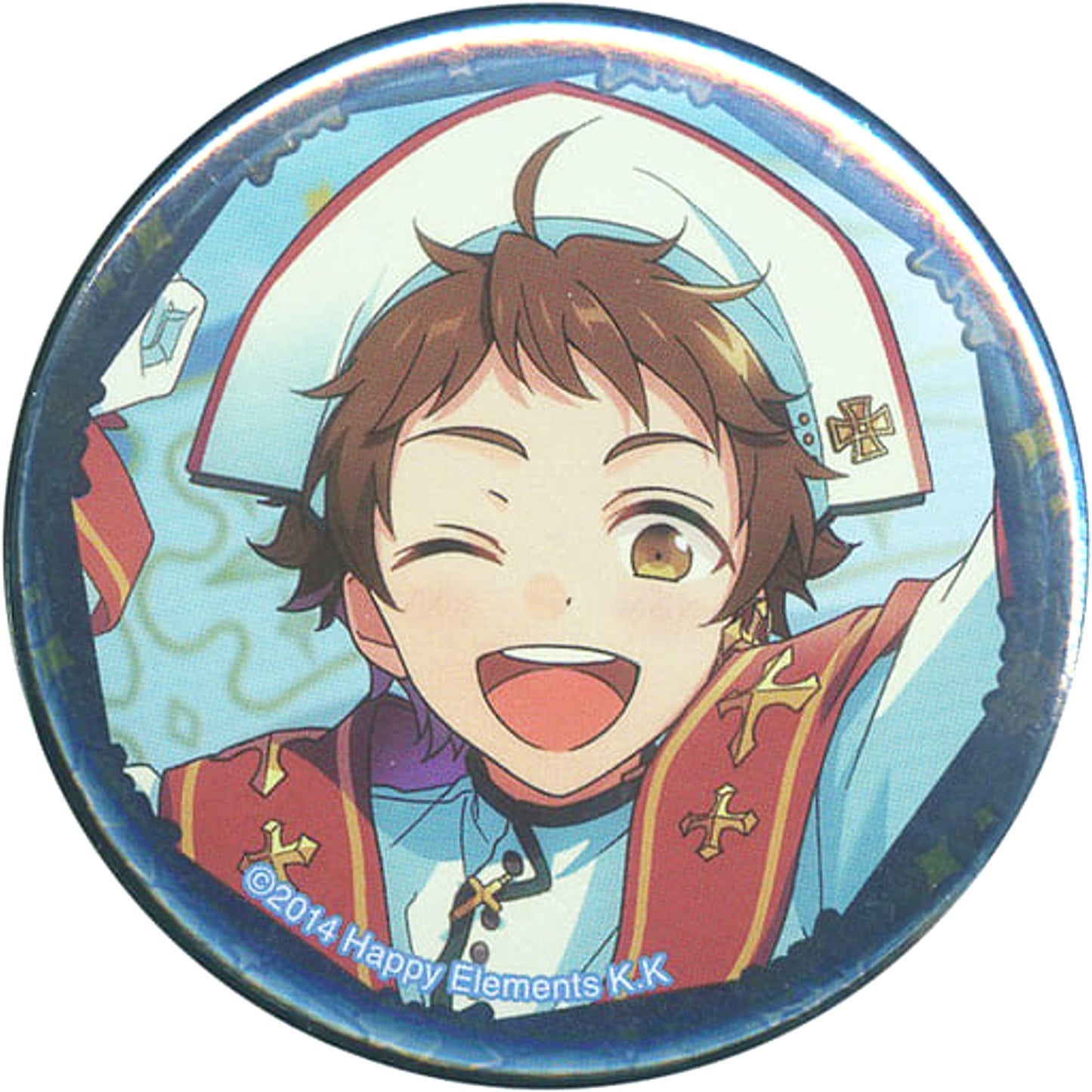 Ensemble Stars! Mitsuru Tenma Character Badge Collection Idol School Days Ver.C Idol Special Days Vol.7 Ver.B Buttons [USED]