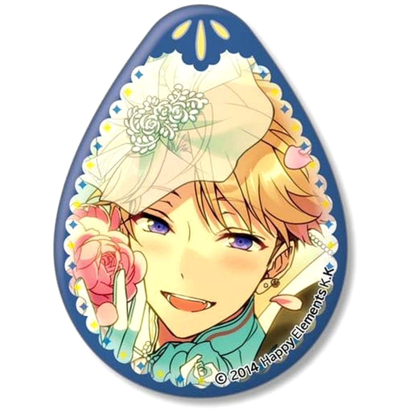Arashi Narukami Ensemble Stars! Petal Button Collection Part 4 [USED]