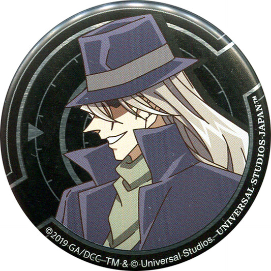 Gin Detective Conan World Collectible Button Universal Studios Japan 2019 Limited [USED]