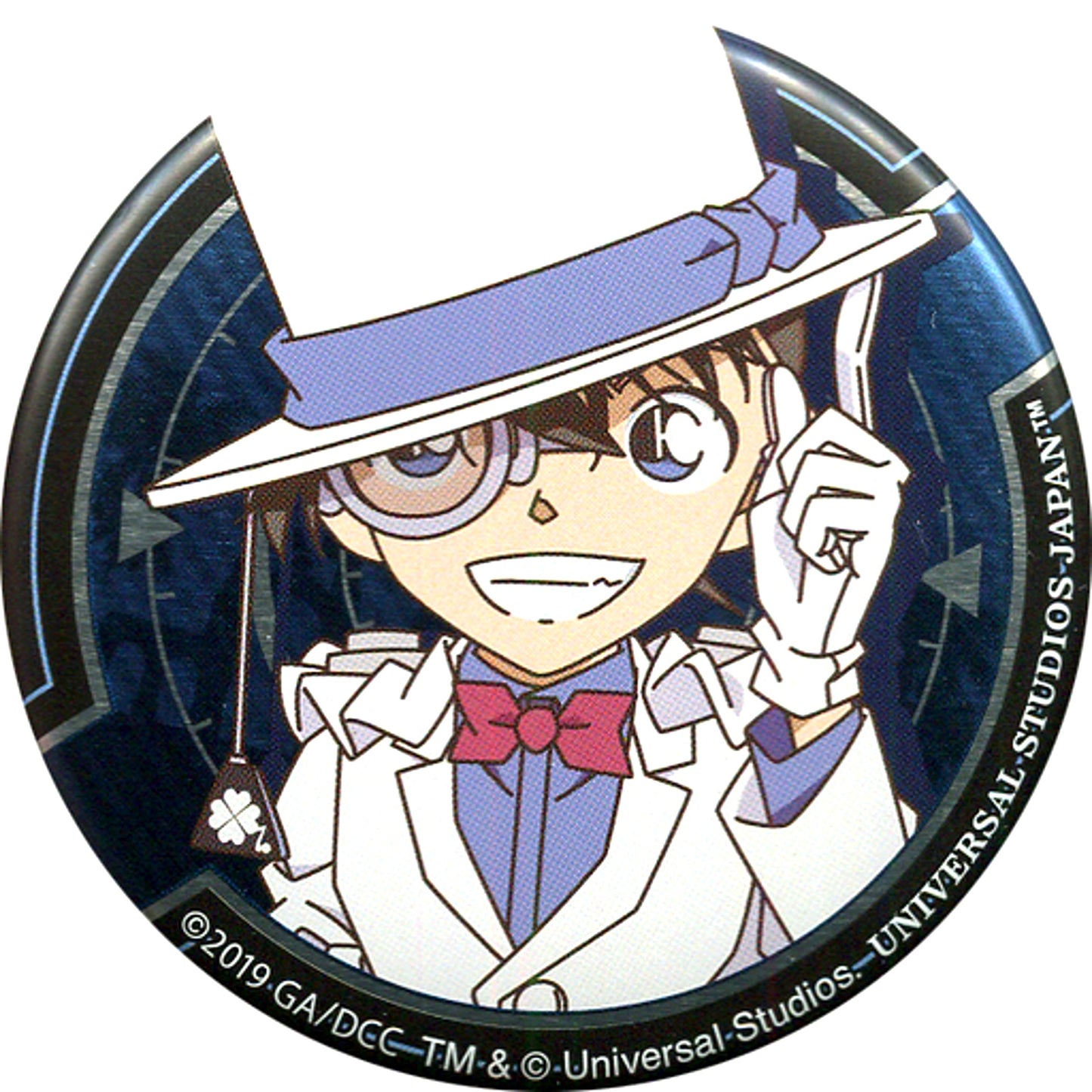 Conan Edogawa Kid Outfit Detective Conan World Secret Collectible Button Universal Studios Japan 2019 Limited [USED]