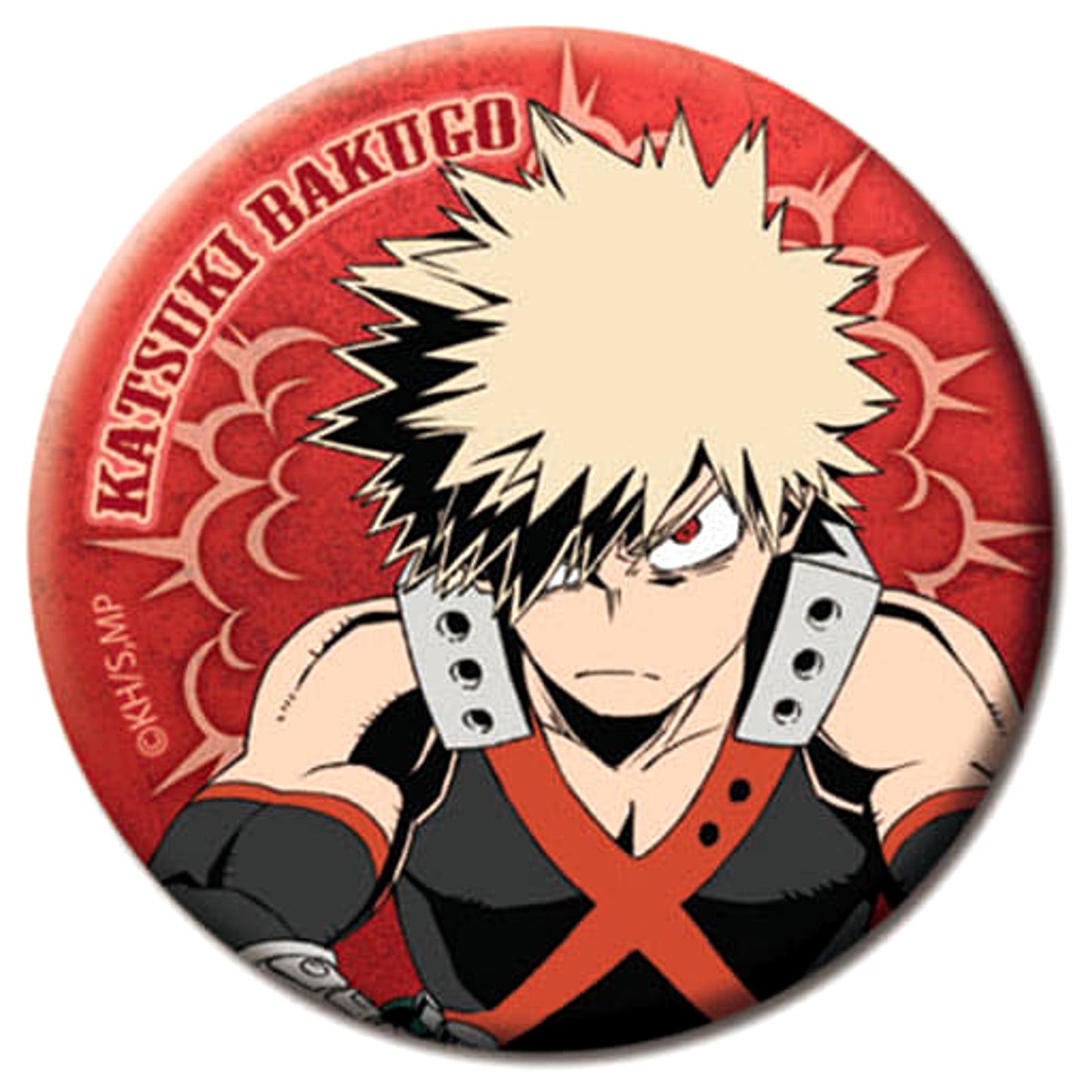 My Hero Academia Katsuki Bakugo Full Color Can Badge Collection Buttons [USED]