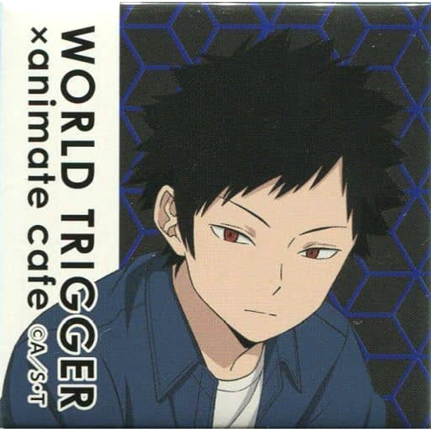 World Trigger Soya Kazama Trading Square Can Badge Good Smile animatecafe Limited Buttons [USED]