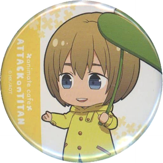 Attack on Titan Season 3 Part.2 Armin Arlert Trading Can Badge Group A animate cafe Limited Buttons [USED]