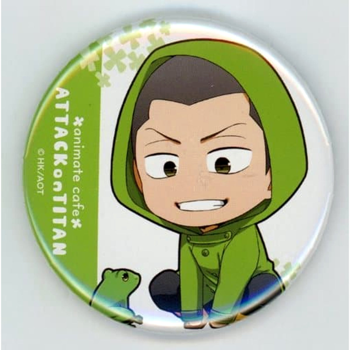 Attack on Titan Season 3 Part.2 Connie Springer Trading Can Badge Group A animate cafe Limited Buttons [USED]