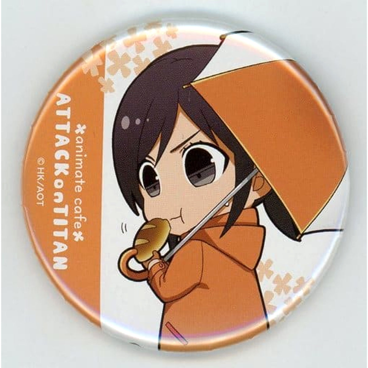 Attack on Titan Season 3 Part.2 Sasha Blouse Trading Can Badge Group A animate cafe Limited Buttons [USED]