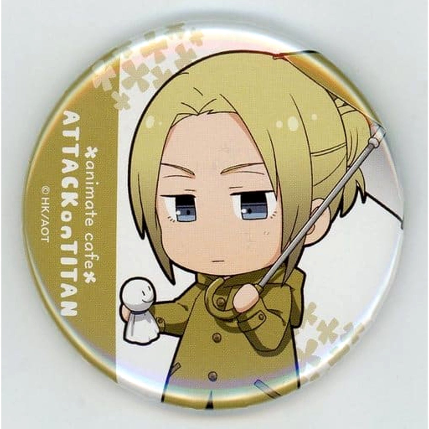 Attack on Titan Season 3 Part.2 Annie Leonhart Trading Can Badge Group B animate cafe Limited Buttons [USED]