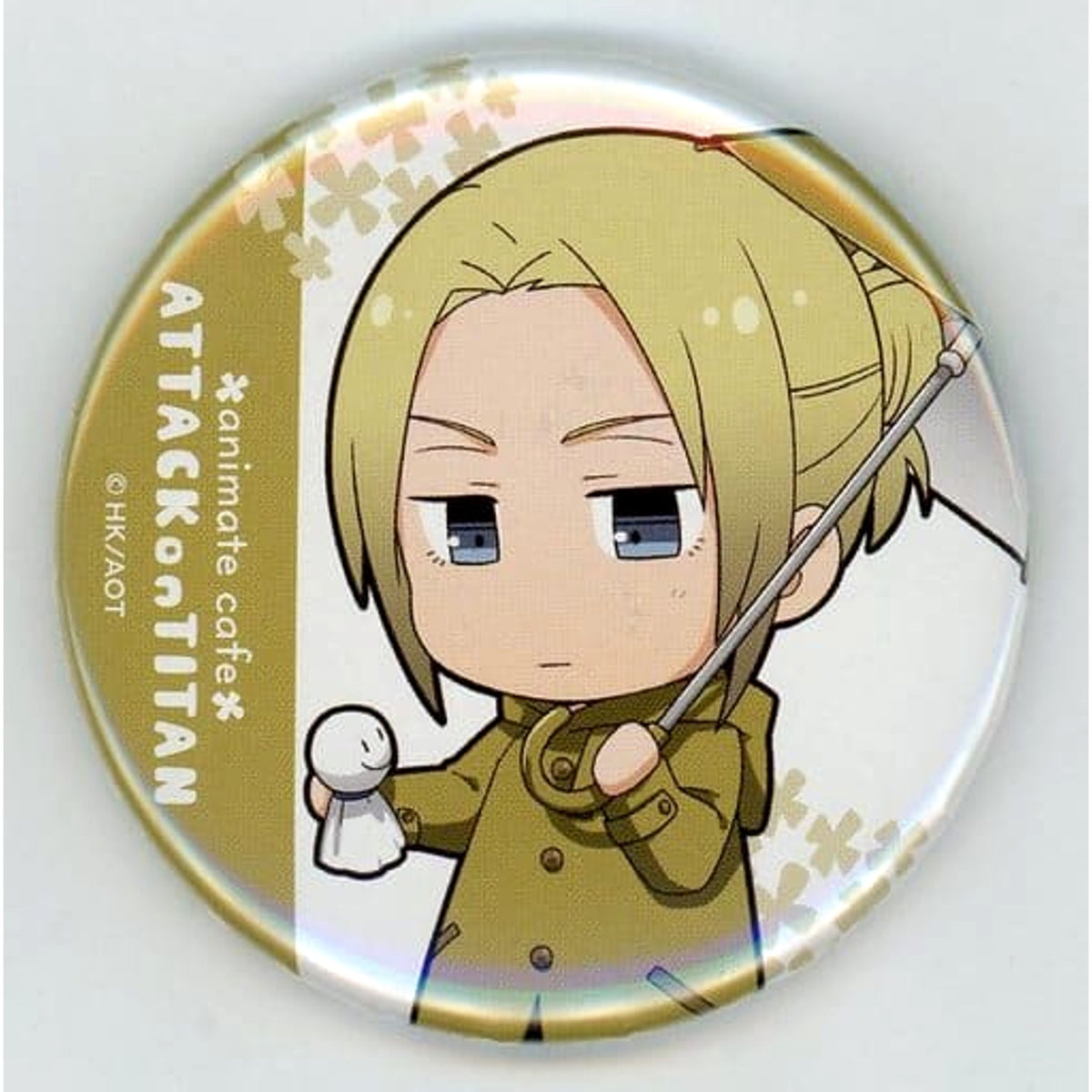 Attack on Titan Season 3 Part.2 Annie Leonhart Trading Can Badge Group B animate cafe Limited Buttons [USED]
