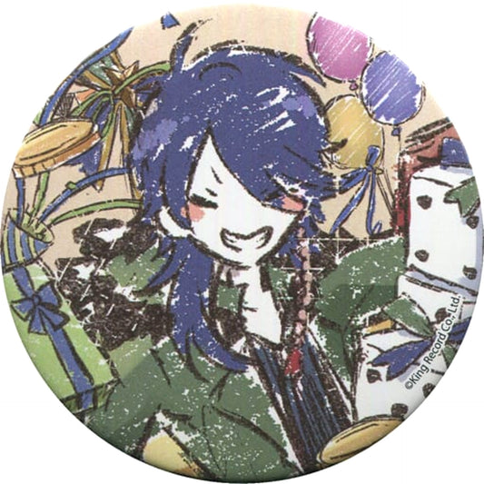Hypnosis Mic: Division Rap Battle Dice Arisugawa Graph Art Design Can Badge 04 Birthday Ver. Buttons [USED]