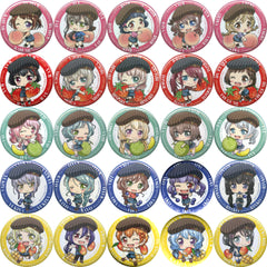 Bang Dream! Girls Band Party! Tae Hanazono & Others Can Badge Cafe Limited All 25 Types Set Buttons [USED]