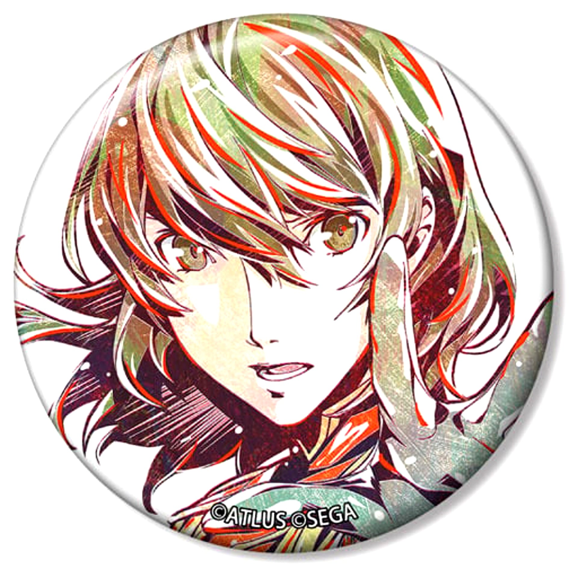 Crow Persona 5 Trading Ani-Art Button [USED]