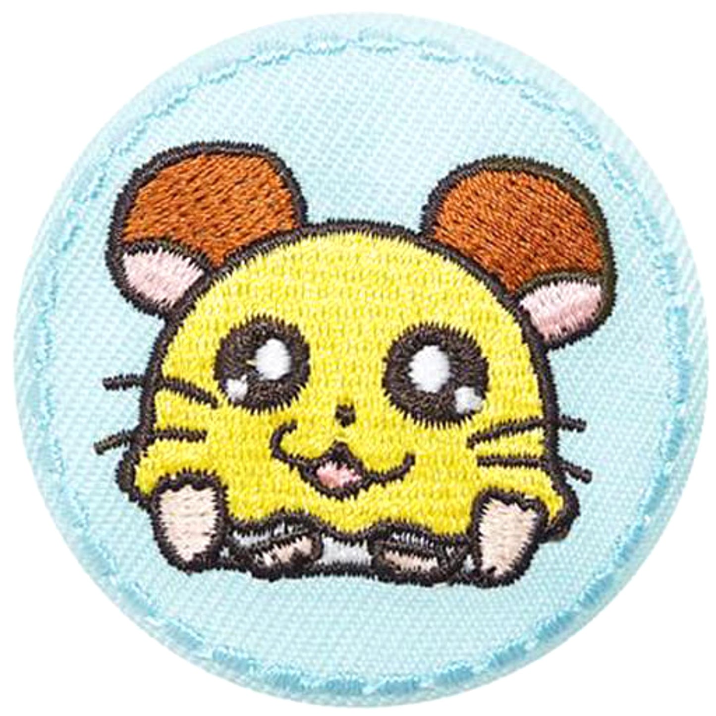 Chibimaruko-Chan Hamtaro Hamtaro Embroidery Tin Badge [USED]