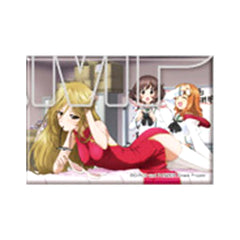 Girls und Panzer Nekonya Saori Takebe Yukari Akiyama Senshado no Yokomichi Trading Square Can Badge Vol.2 Buttons [USED]