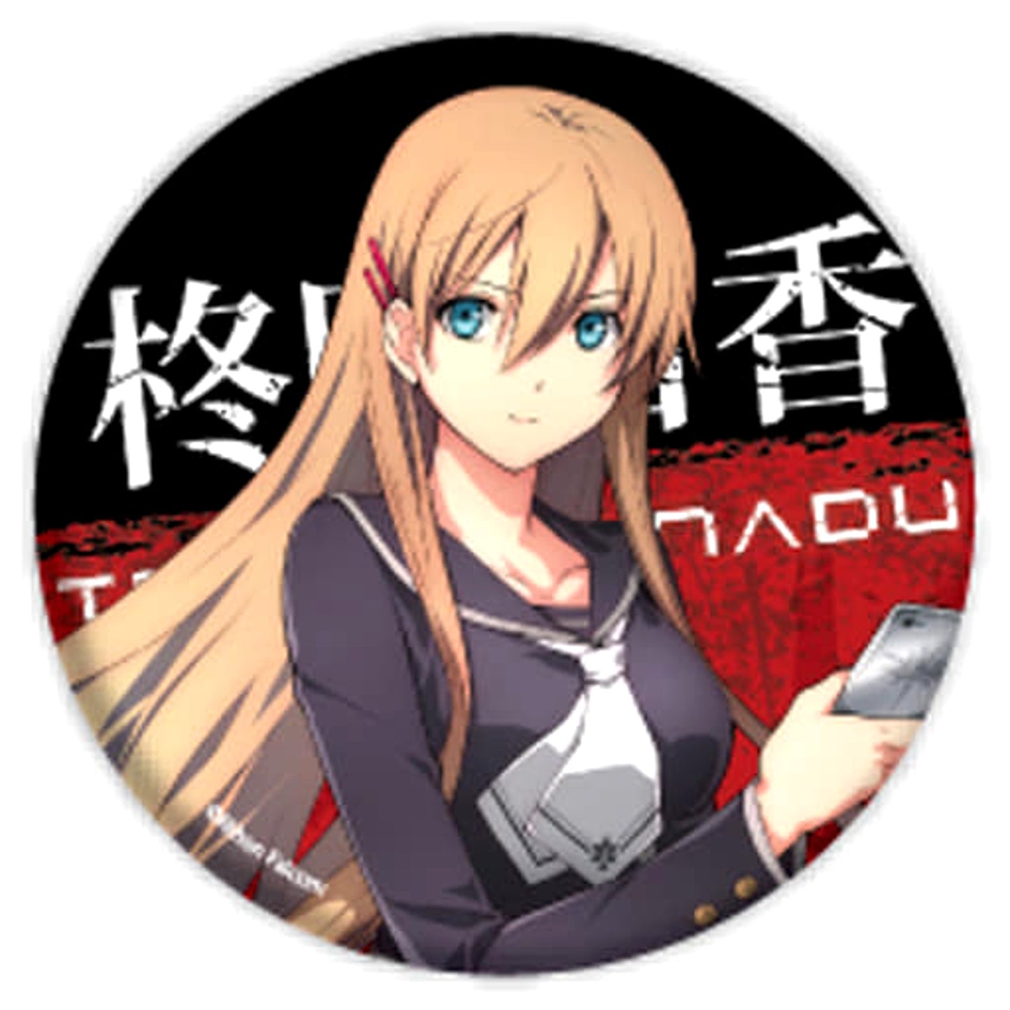 Asuka Hiiragi Tokyo Xanadu Button 1 [USED]