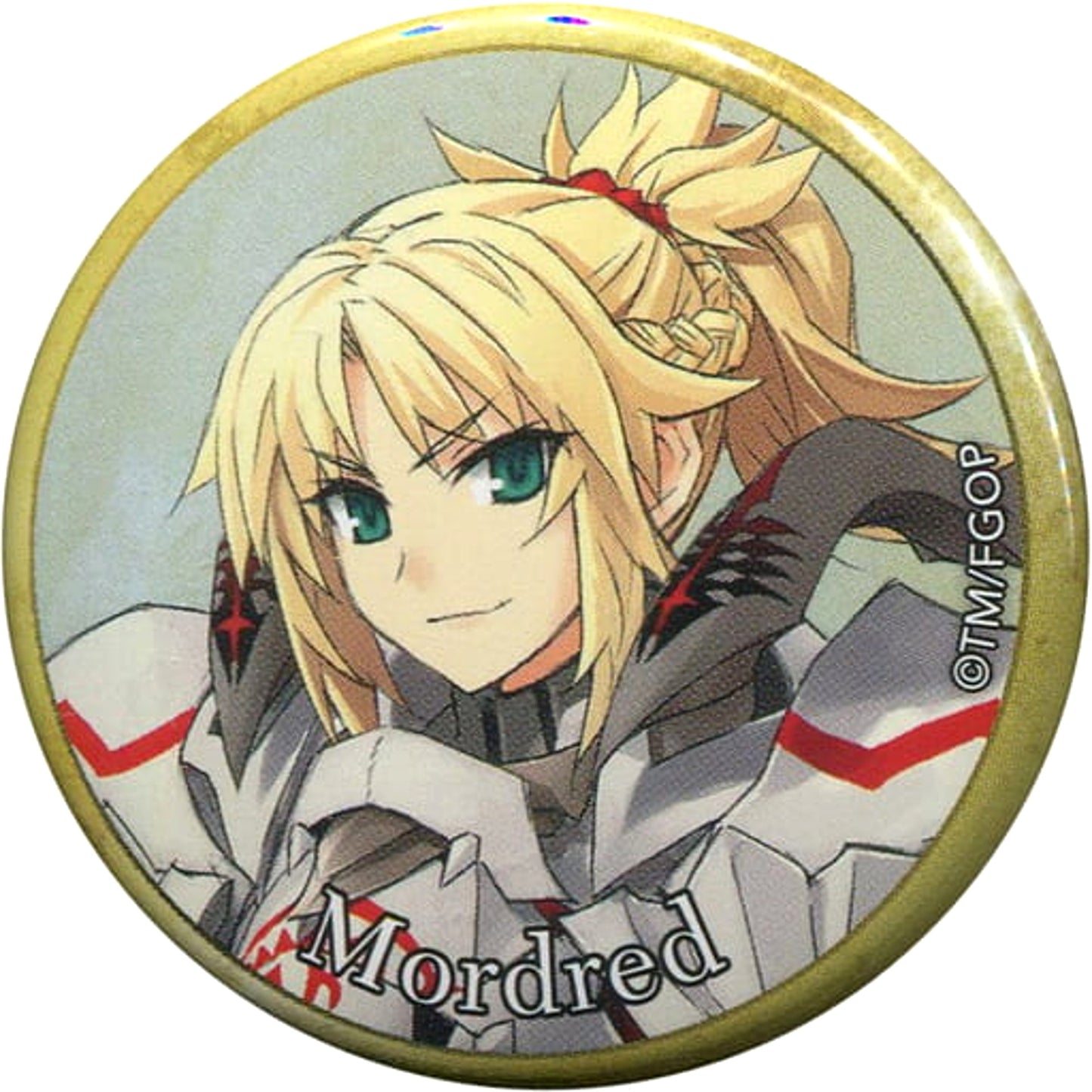 Fate/Grand Order Saber/Mordred Spirit Origin Summon Can Badge Vol.3 Fate/Grand Order Fes. 2018: 3rd Anniversary Limited Buttons [USED]