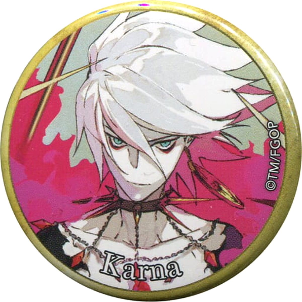 Fate/Grand Order Lancer/Karna Spirit Origin Summon Can Badge Vol.3 Fes. 2018 3rd Anniversary Limited Buttons [USED]