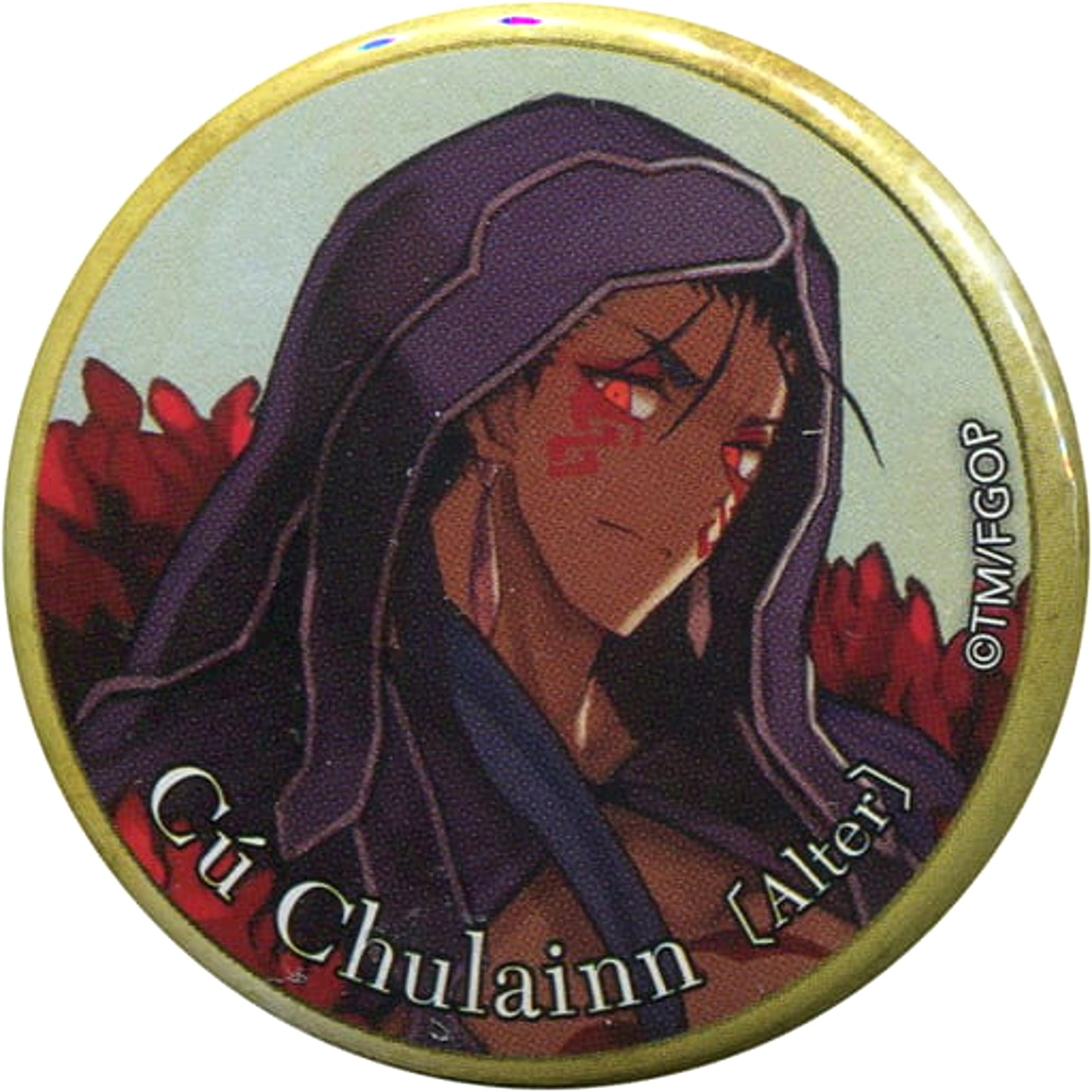 Fate/Grand Order Berserker/Cu Chulainn Alter Spirit Origin Summon Can Badge Vol.3 Fate/Grand Order Fes. 2018: 3rd Anniversary Limited Buttons [USED]