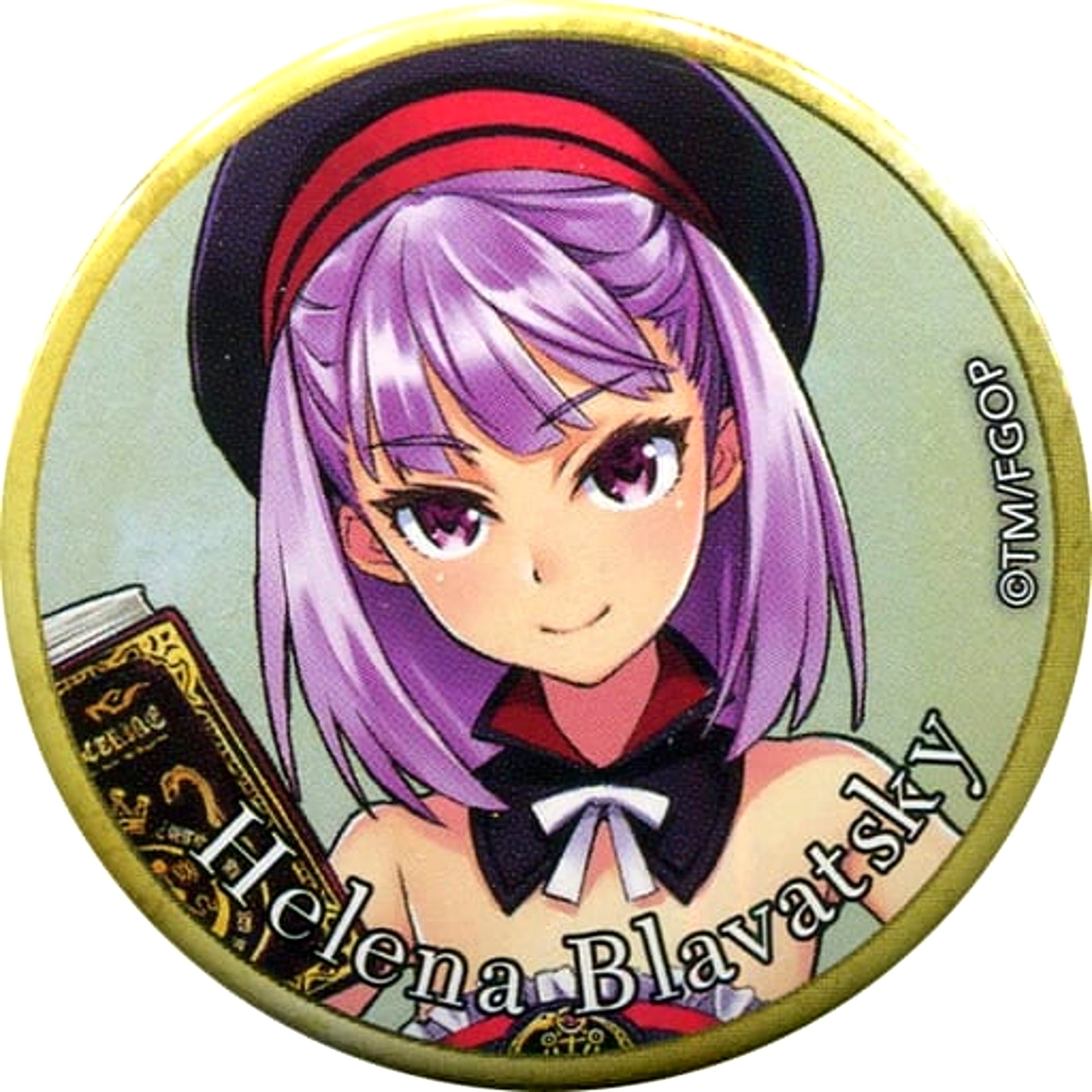 Fate/Grand Order Caster Helena Blavatsky Spirit Origin Summon Can Badge Vol.3 Fate/Grand Order Fes. 2018 3rd Anniversary [USED]