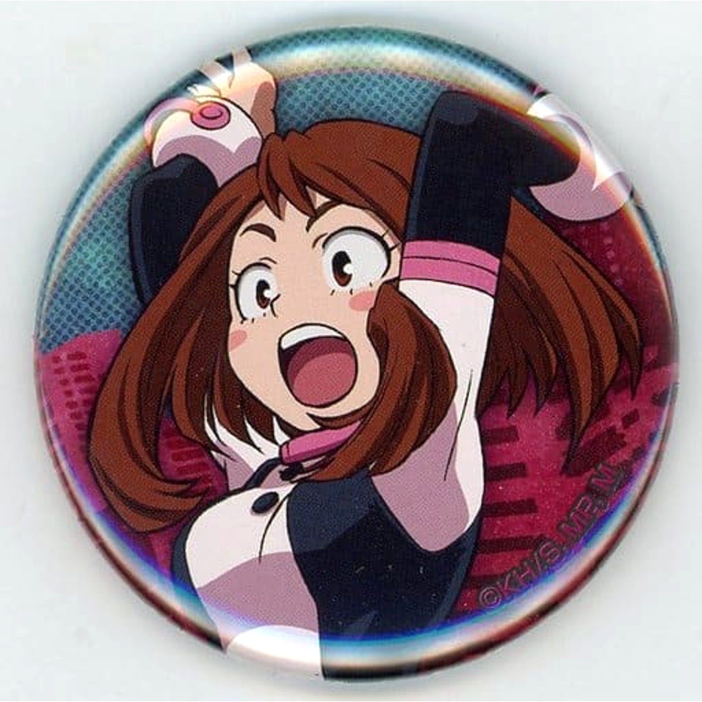 Ochaco Uraraka My Hero Academia Chara Badge Collection Hero Costume [USED]