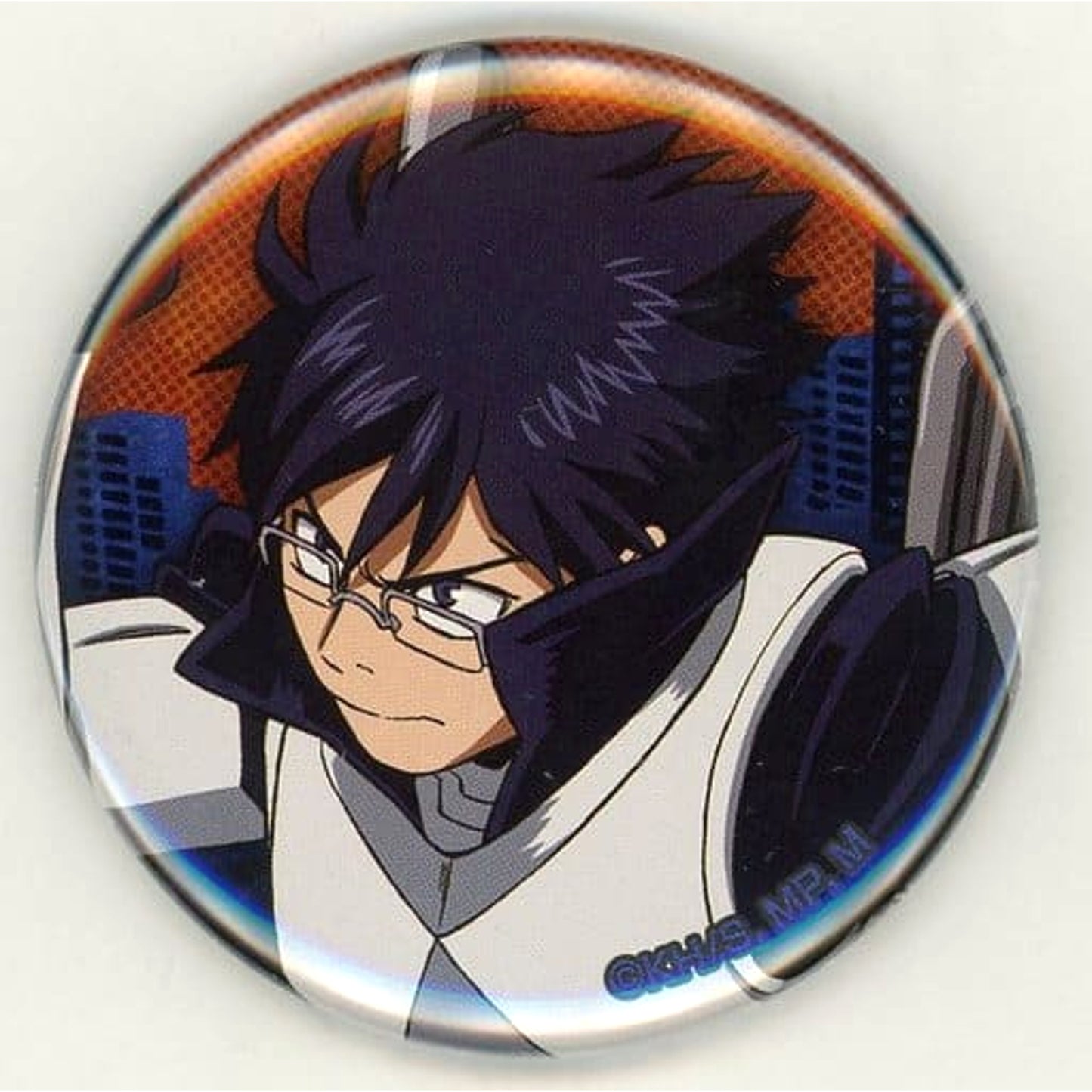 My Hero Academia Tenya Iida Character Badge Collection Hero Costume Buttons [USED]